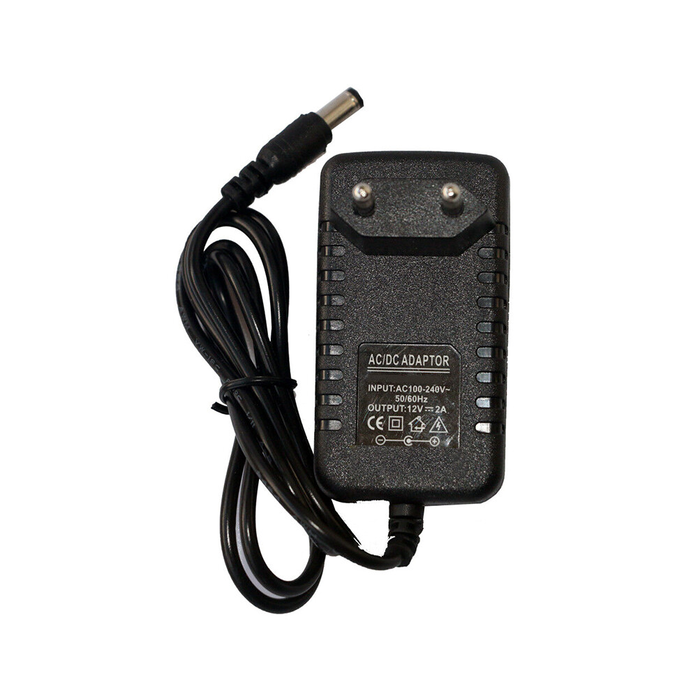 (Eu) Dc 12V 2A Ac Adapter Charger Power Supply For Led Strip Security Camera Light 320997835554