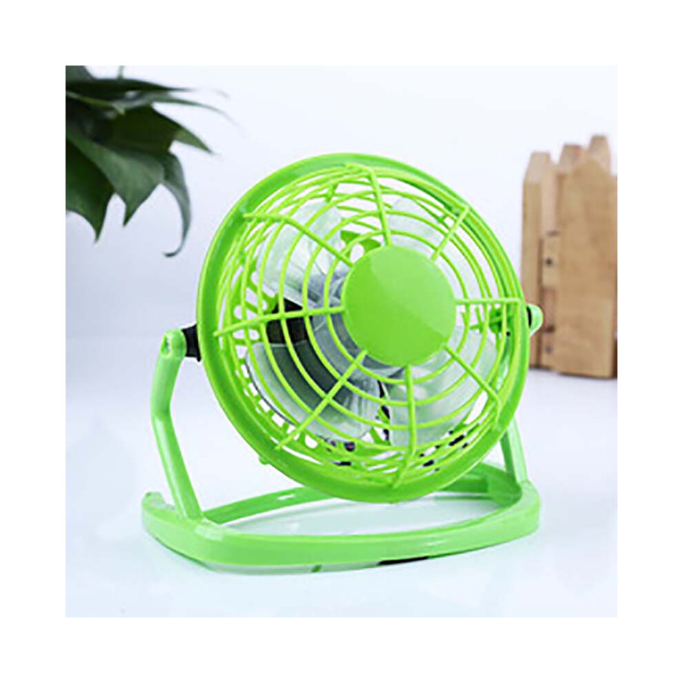 (White) Desk Table Fan Personal Usb Small Air Circulator Quiet Mini Portable Retro 320997840404