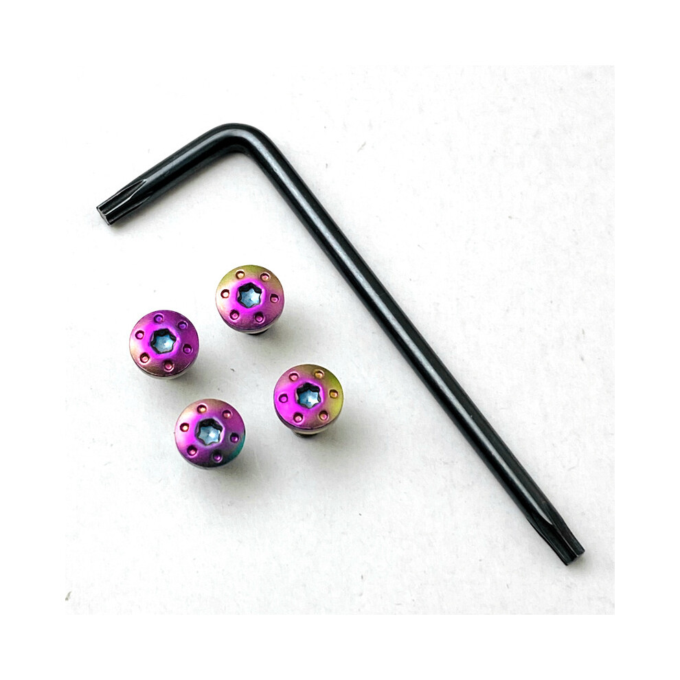 (Colorful) Custom Cnc Stainless Steel Screws With Tool Screw Set For P4 1911 Grips Model 320997849742