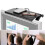 Adjustable TV Computer Screen Top Shelf Desktop Storage Rack Black Oraginal 1