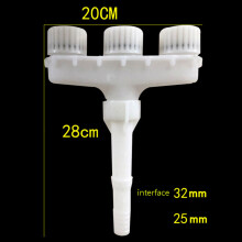 (Three nozzles) Special Nozzle For Agricultural Watering Vegetable Pump Water Atomizing