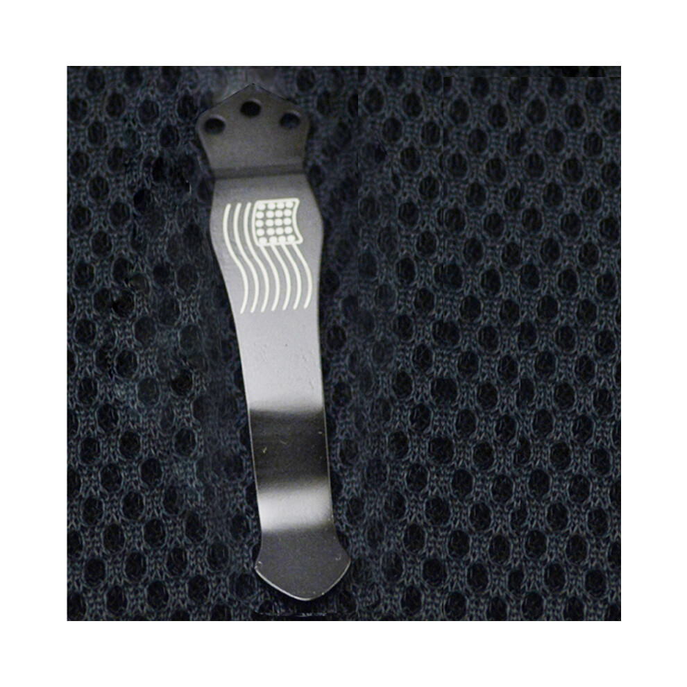 (#5) Titanium Pocket Back Clip Waist Clamp For Benchmade 710 Emerson Cqc Zt0620 Knife 320997849995