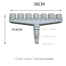 (seven nozzles) Special Nozzle For Agricultural Watering Vegetable Pump Water Atomizing