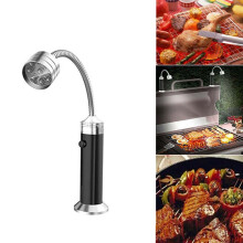 (1PCS) LED BBQ Grill Light Outdoor Super Bright Lamp Magnetic Base Barbecue Accessory