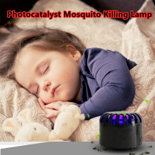 Indoor Electronic Mute USB Photocatalyst Mosquito Killer Lamp LED UV Light