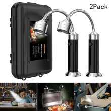 (2PCS) LED BBQ Grill Light Outdoor Super Bright Lamp Magnetic Base Barbecue Accessory