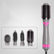 (U.S. regulations) Hair Dryer Hot Air Brush Styler and Volumizer Hair Straightener Curler Comb One Step Electric Ion Blow Dryer Brush