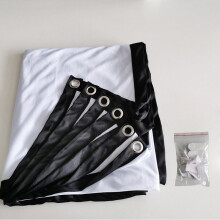 (150inch(332*187CM)) Portable Folding Soft Curtain Outdoor Projector Screen 16:9 3D Projection Film Cloth