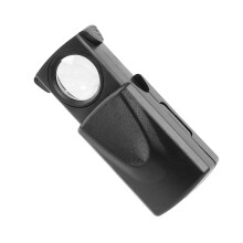 30x 21mm Drawer Retractable Antique Magnifying Glass With Led Lighting