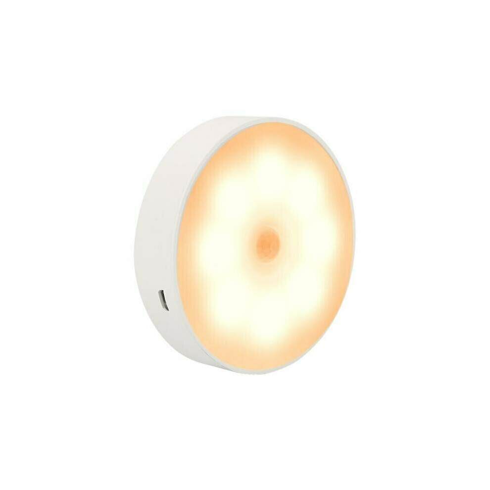 (Blanc Chaud) Led Motion Sensor Light Night Wireless Battery Powered Cabinet Stair Lamps 320997844365