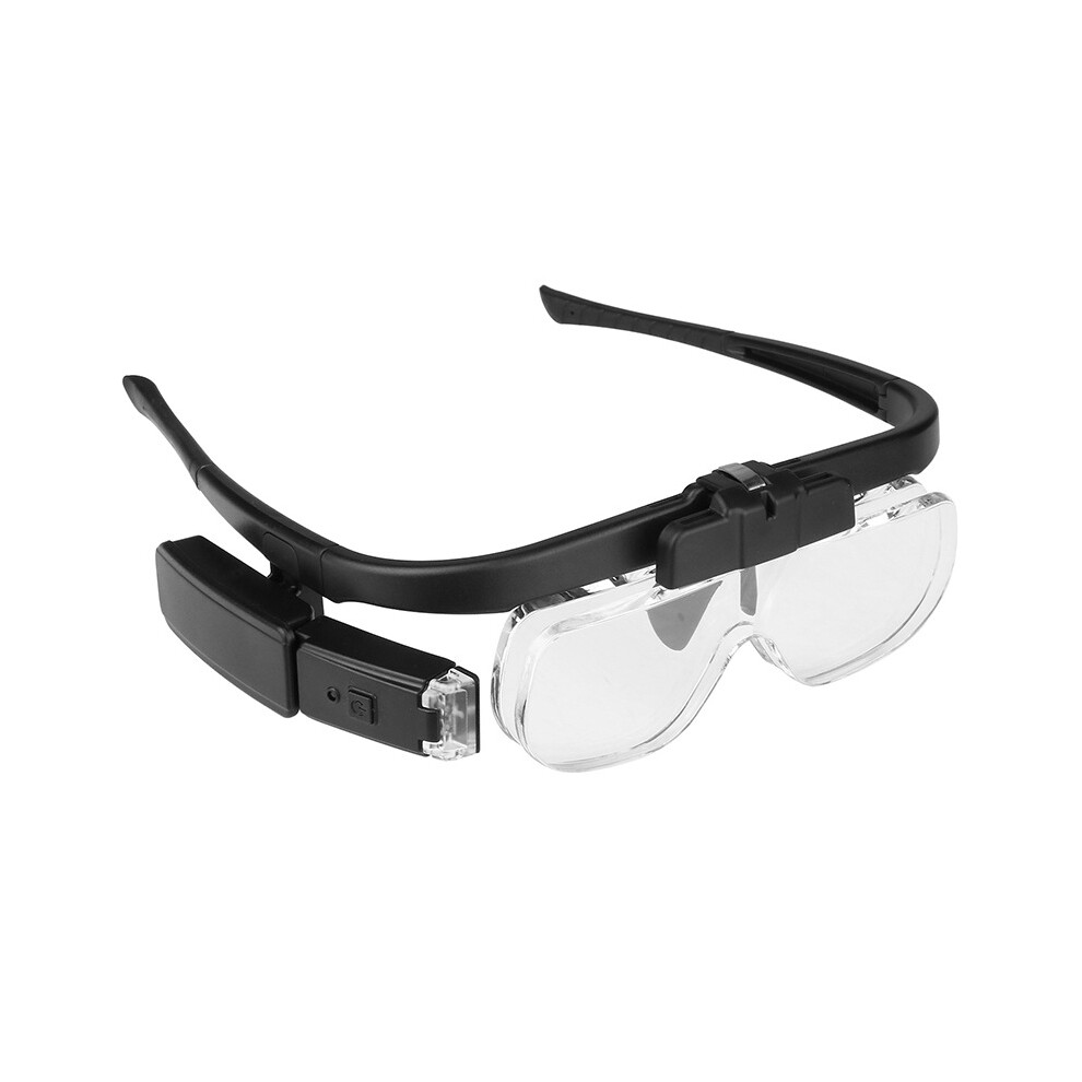 Usb Rechargeable Presbyopic Magnifier 4.5X Eyeglass Repair Lightable Magnifier 320997847250
