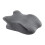 Breathable Cotton Back Pillow Comfortable Memory Foam-Dark Gray 2