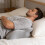Breathable Cotton Back Pillow Comfortable Memory Foam-Dark Gray 3