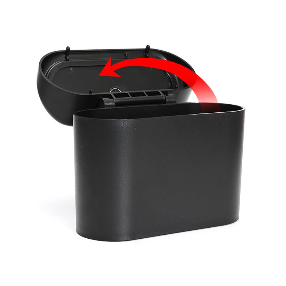 Car Trash Bin Hanging Vehicle Garbage Dust Case Storage Box Trash Can Auto Interior Accessories-image-OPC-PTPFY9V-NEW