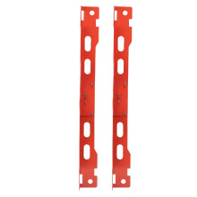 2 Stück Zehen-Ausrichtungs-Werkzeugplatten, orangefarbener Legierungsstahl
