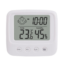 (not backlit) LCD Display Temperature Humidity Meter Home Indoor Electronic Hygrometer