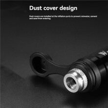 WEST BIKING Portable Bicycle Pump High Pressure with Hose Schrader Presta Valve Cycling Inflator A