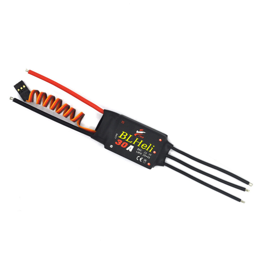 (30A) Brushless Esc 80A 60A 50A 40A 20A 12A Blheli Speed Controller For Fixed-Wing Helicopter 110691461704