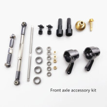 (Front axle accessory kit) OP Metal Spare Assembly Vehicle Axles Fitting Part DIY Kit For 1/16 WPL Semi Truck B14 B24 B26 C14 C24 RC Car