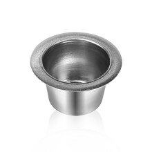 304 Stainless Steel Refillable Reusable Coffee Capsule Pod Fit For Nespresso