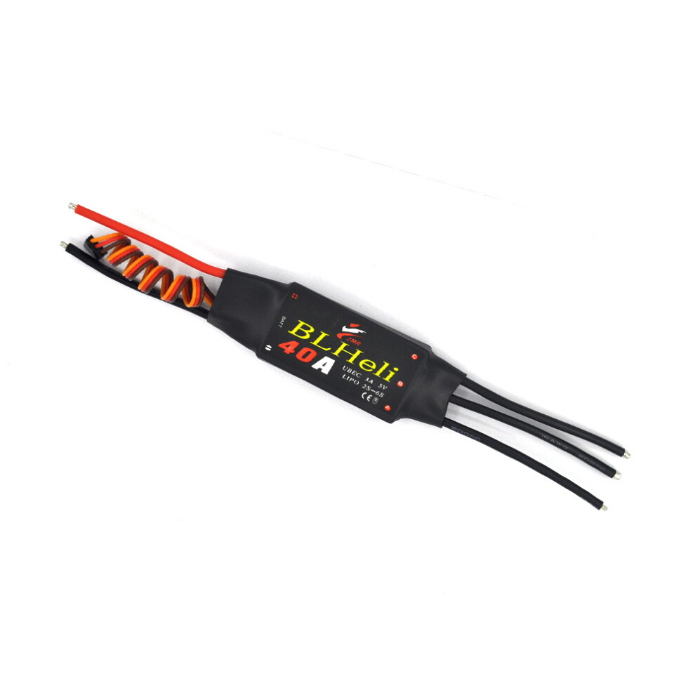 (40A) Brushless Esc 80A 60A 50A 40A 20A 12A Blheli Speed Controller For Fixed-Wing Helicopter 110691461711
