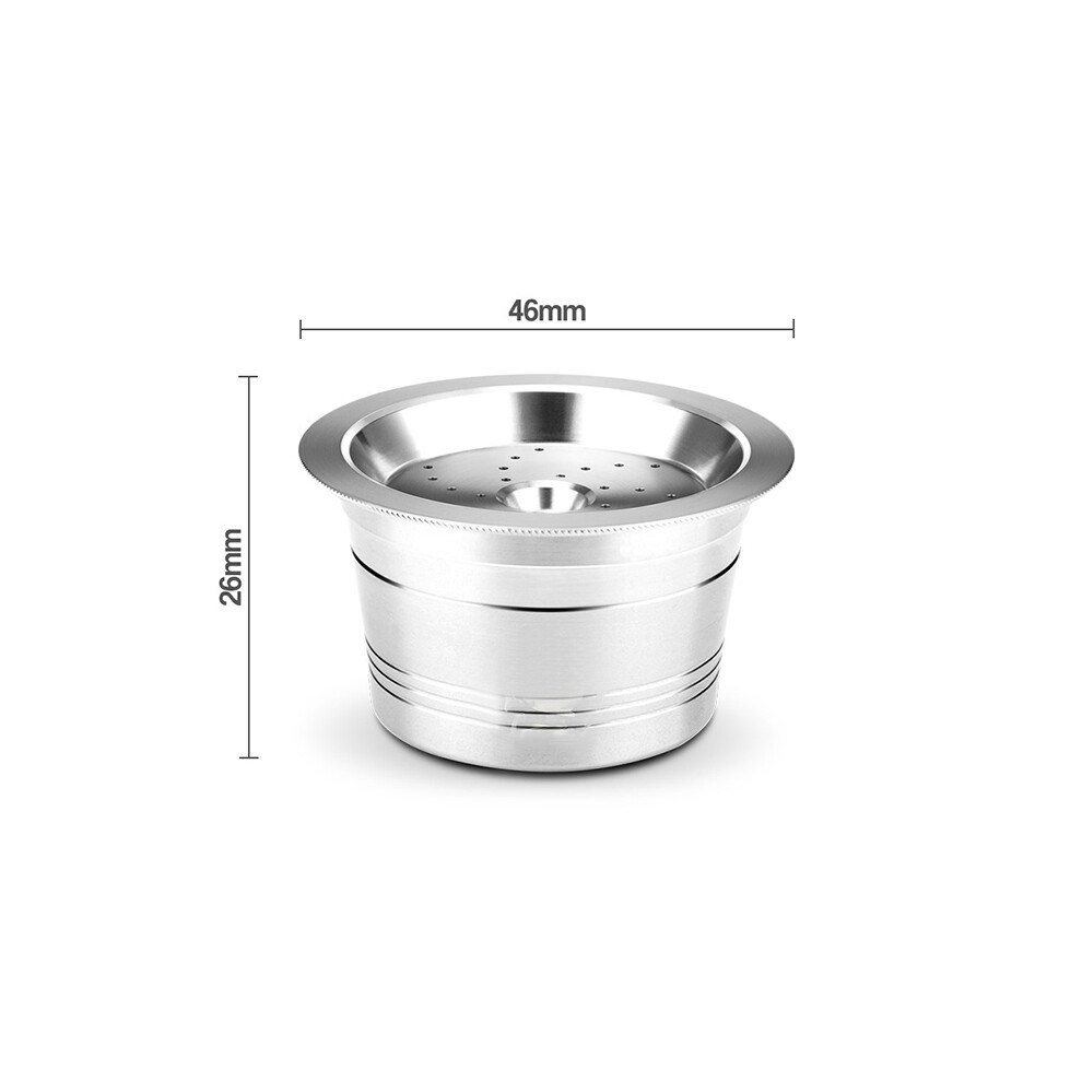 Stainless Steel Refillable Reusable For Caffitaly K-Fee TCHIBO Cafissmo Coffee Capsules