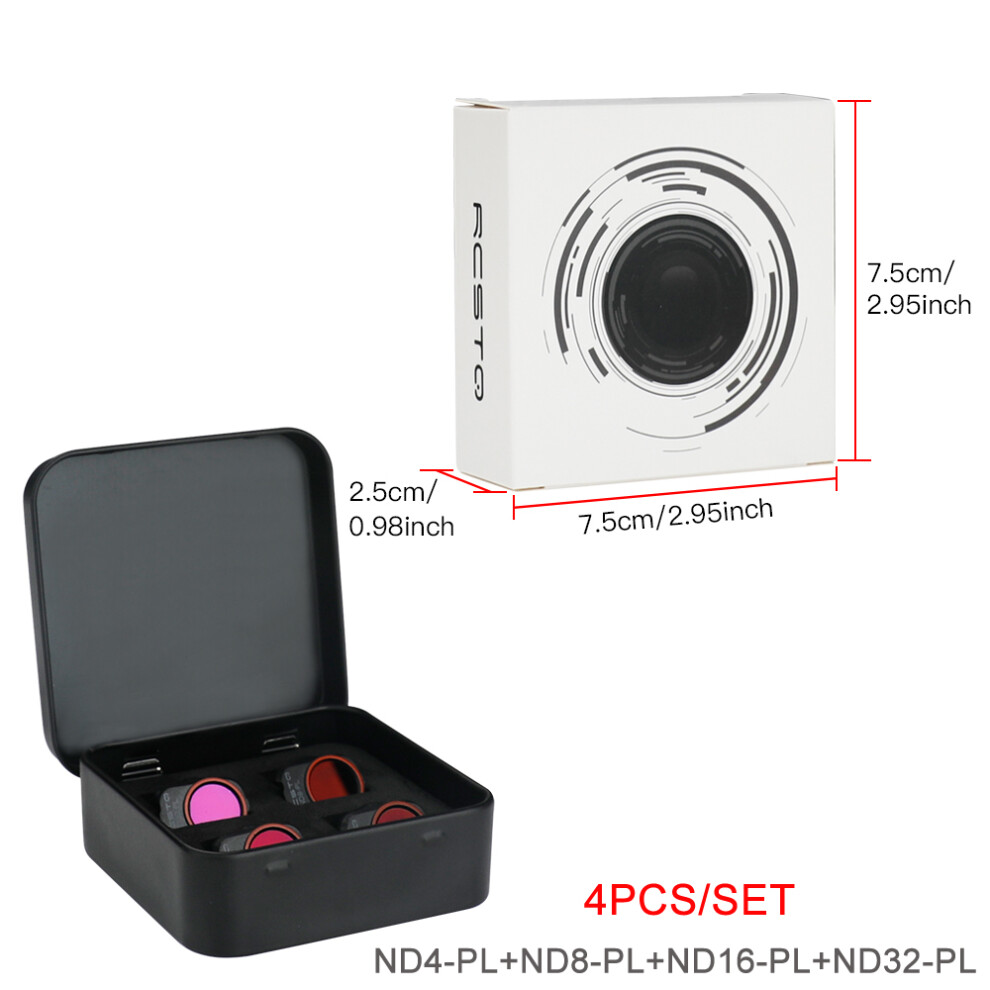 (4Pcs/Set) Mini 2 Camera Lens Filter Uv Nd-Pl Cpl Set For Dji Mini 2 Mavic Mini Se Drone 110691472090