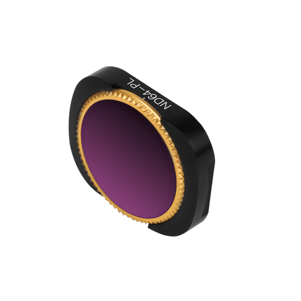 (Nd64-Pl (Adjustable)) Waterproof Adjustable 2 In 1 Nd-Pl Cpl Uv Camera Lens Filter For Dji Osmo Pocket 110691457417