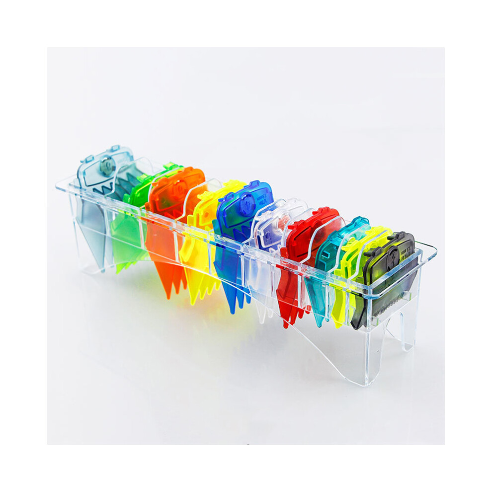 Unisex 10Pcs Strong Magnet Hair Clipper Cutting Guide Limit Comb Guards For Wahl