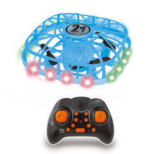 (Blue) Hand Operated Drones for Kids Adults Easy Indoor Small Remote Control UFO Flying Ball Toys
