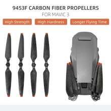 2 Pairs 9453F Carbon Fiber Propeller Quick Release for DJI Mavic 3 / CINE Drone