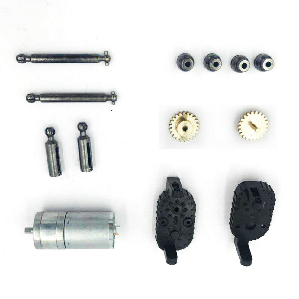 (Wave Box) Original Wave Box 25G Steering Gear Servo Cardan Shaft Wheel Tire Spare Parts For Wpl C34 C34k Fj40 1/16 Rc Car Off-Road Truck 110691458186