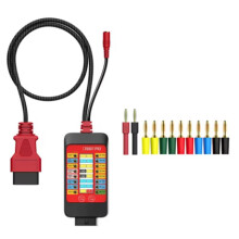 CTB007 PRO OBD2 Breakout Box with LCD Digital Vrms Display, ECU Testing Tool Bench, Automotive Diagnostic Tool,