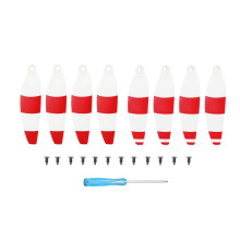 (Red) 8PCS Quick-Release 4726F Propeller Low Noise Blade Prop For DJI Mavic Mini Drone