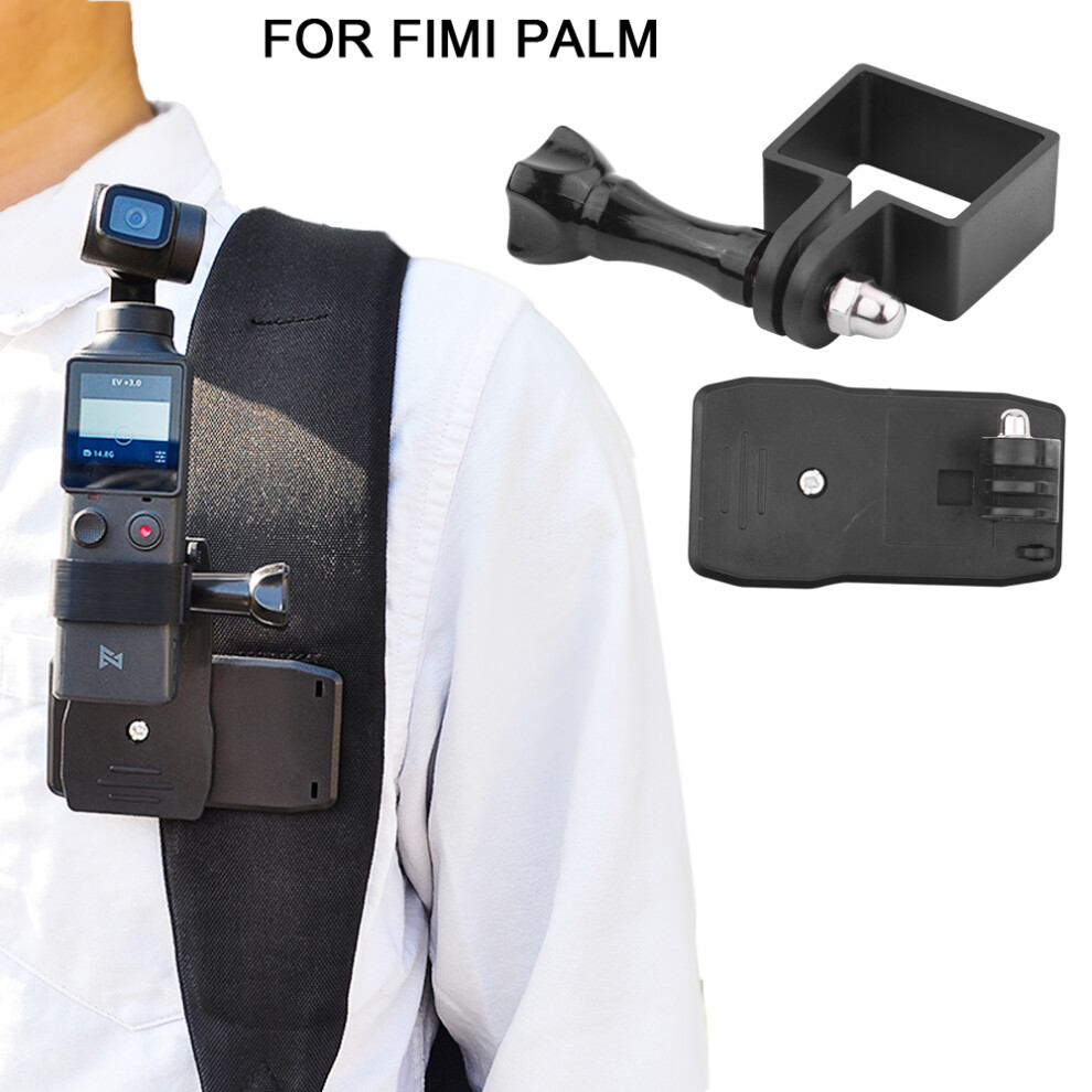 360?? Rotation Backpack Clip Holder Expansion Mount Bracket For Fimi Palm Camera 110691463005