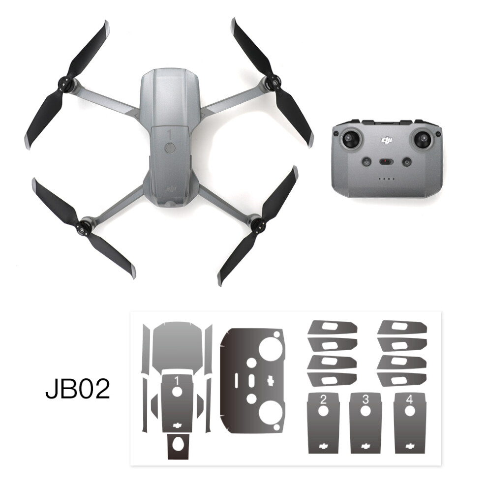 (Jb02) Pvc Stickers Protective Film Waterproof Skin Decals For Dji Mavic Air 2 Drone 110691464422