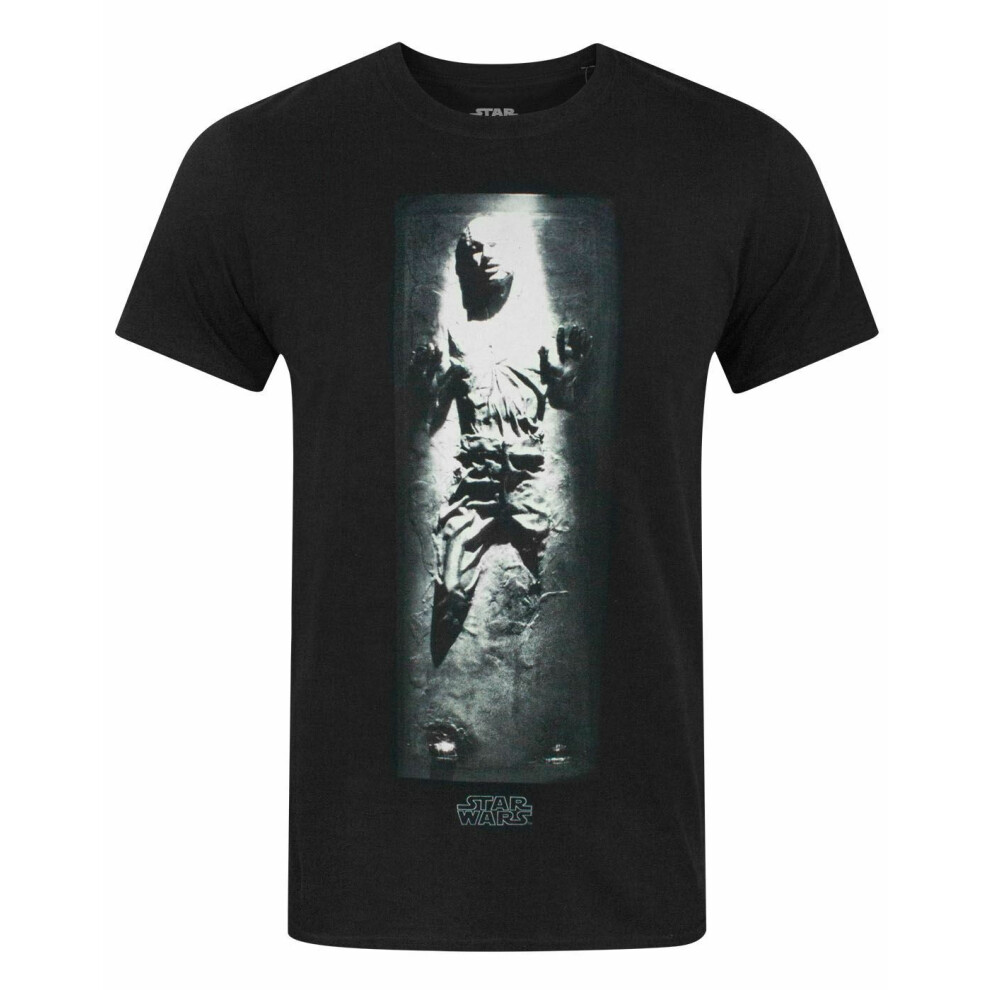 Star Wars Short Sleeved T-Shirt (Mens Black)