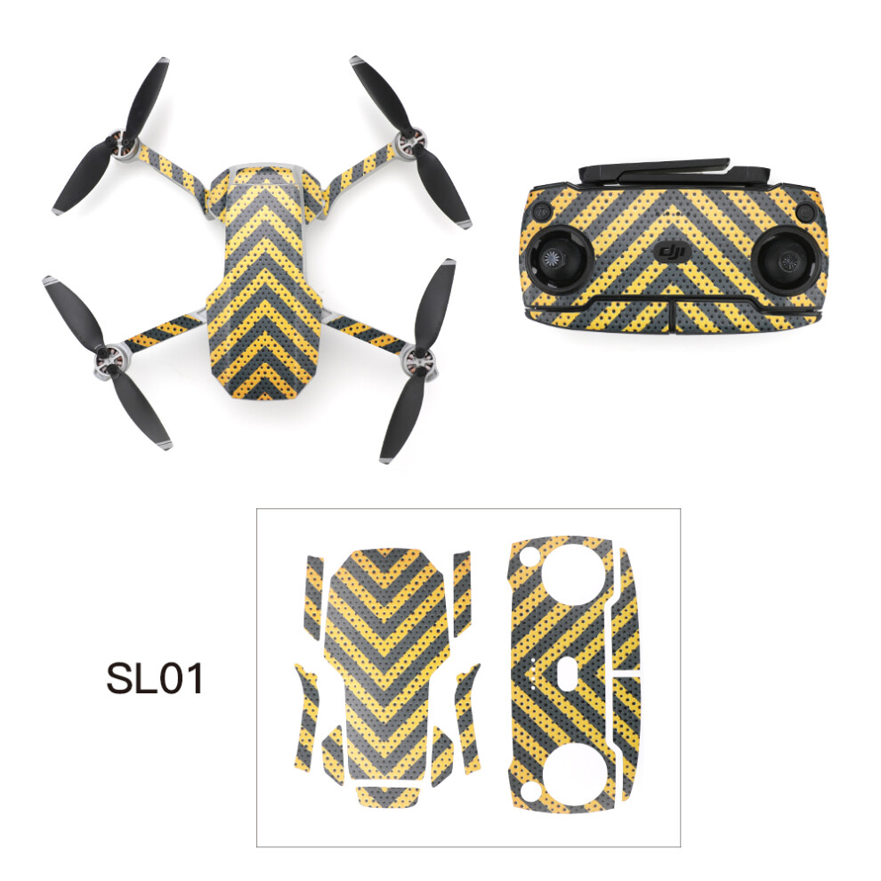 (SL01) Skin Sticker Wrap Waterproof Decoration For DJI Mavic Mini Drone Accessories