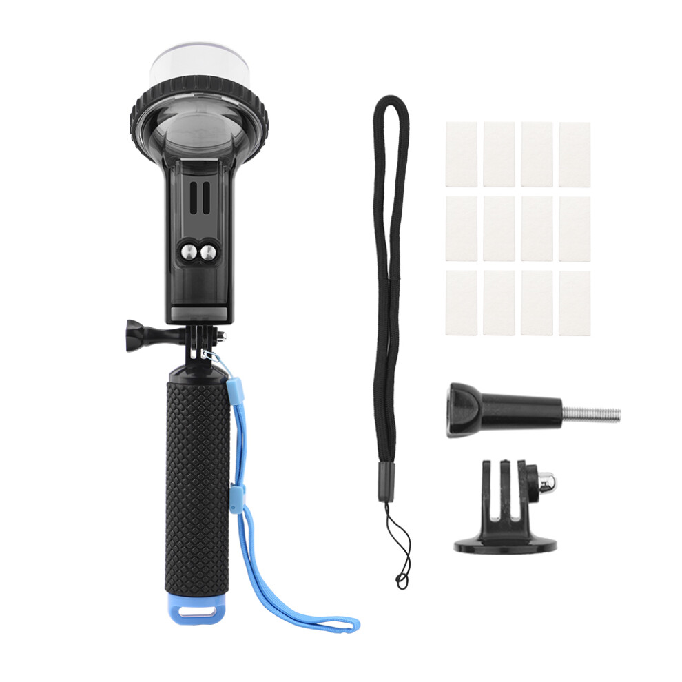 (Waterproof Case +Buoyancy Rod) 60M Waterproof Case Diving Floating Rod Buoyancy Stick Set For Dji Osmo Pocket 110691454065