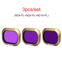 (3pcs/set (ND4-PL+ND8-PL+ND16-PL)) Camera Lens ND-PL, UV, CPL, ND4/8/16/32/64 Filter Kit for DJI Mavic 2 Pro Drone
