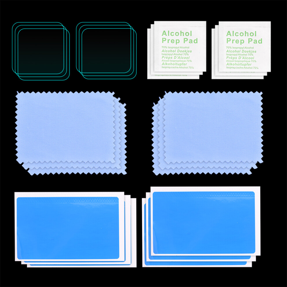 (3Pcs Screen Film+3Pcs Lens Film) Tempered Glass Lens Screen Protective Film For Insta 360 One R 4K Action Camera 110691462978
