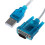 2X DB9 Computer Data Cable DB9 9 Pin VGA Female Cable USB to R232 Interface Data Cable 4
