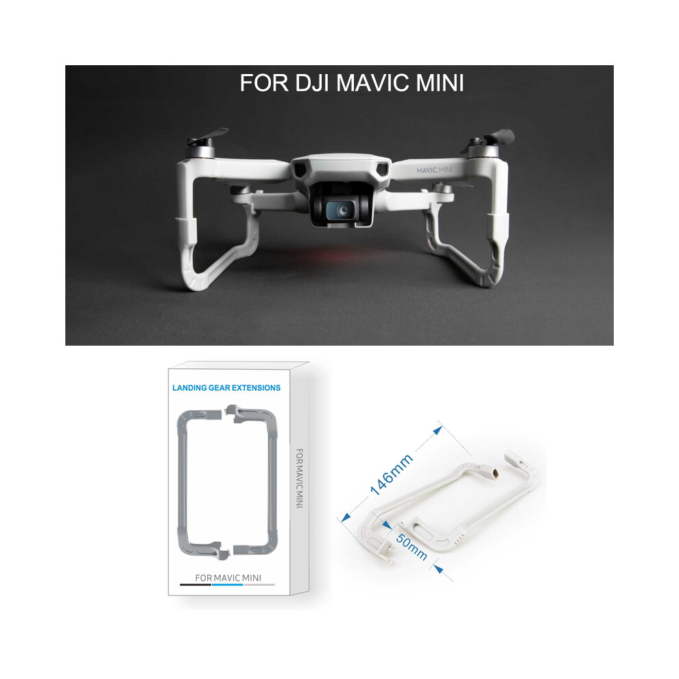 2Pcs Extended Landing Gear Increased 30Mm Lightweight For Dji Mavic Mini Drone 110691461360