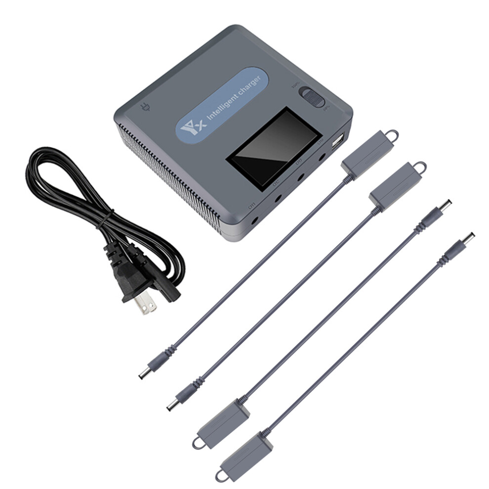(Us) 6 In 1 Digital Display Battery Charger Fast Charging Hub For Dji Mavic 3 Drone 110691473172