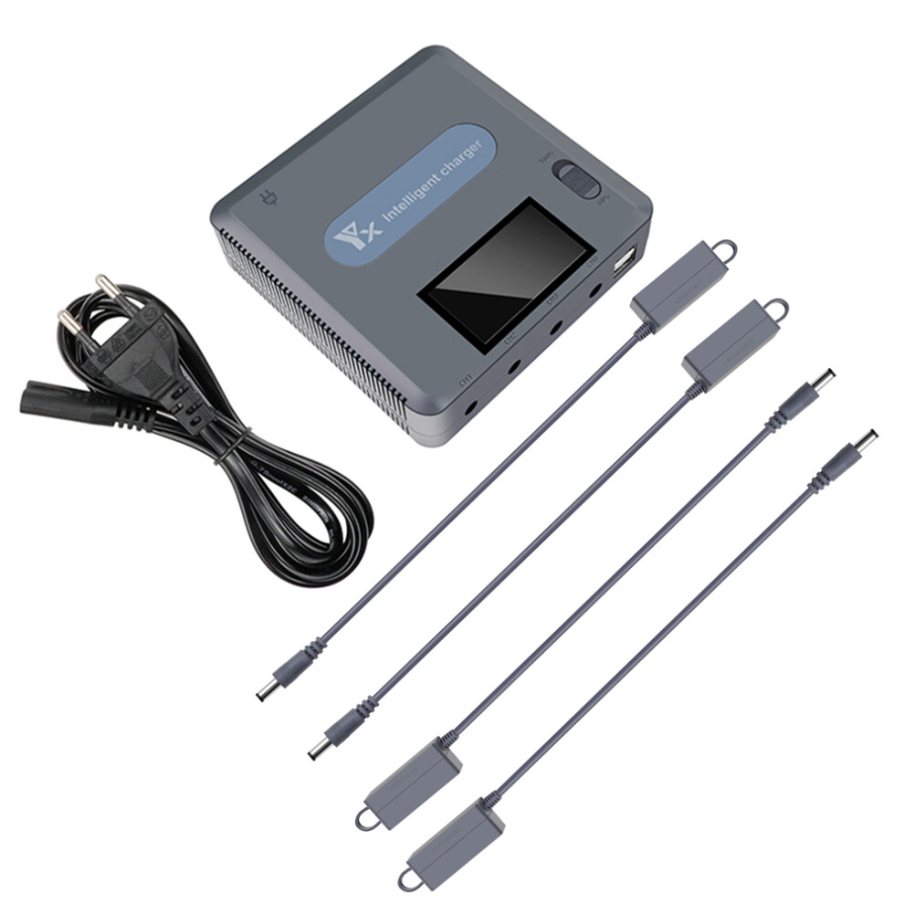 (Eu) 6 In 1 Digital Display Battery Charger Fast Charging Hub For Dji Mavic 3 Drone 110691473189