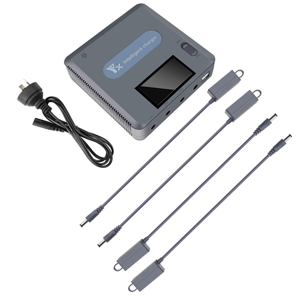 (Au) 6 In 1 Digital Display Battery Charger Fast Charging Hub For Dji Mavic 3 Drone 110691473202