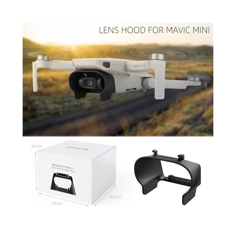 Lens Sun Hood Sunshade Anti-Glare Gimbal Protective Cover For Dji Mavic Mini Rc Light 110691461643