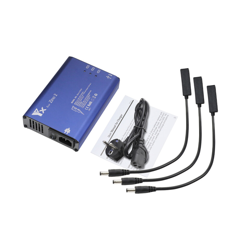 (Eu) 5 In 1 Intelligent Battery Charger Fast Dual Usb Charging Hub For Hubsan Zino 2 Drone 110691464163