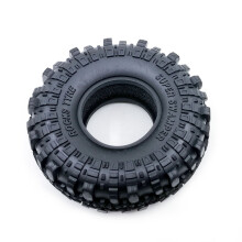 4PCS Durable Rubber Tire with Foam Insert All Terrain Tyre for 1/10 RC Crawler Axial SCX10/ II CC01 D90