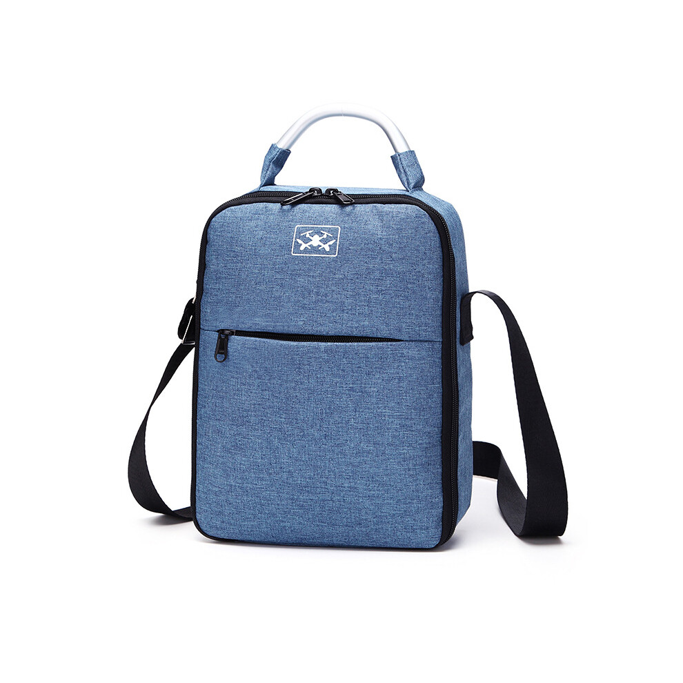 (Blue) Portable Travel Shoulder Bag Carrying Case Protective Box For Dji Mavic Air 2 110691464521